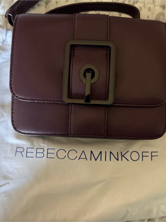 Rebecca Minkoff Handbags - Rebecca Minkoff Deep Plum Leather Crossbody